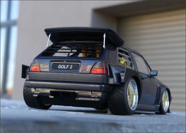 1:18 VW Golf MK2 R32 JP Widebody